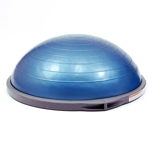 Bosu Pro Balance Trainer. Blue half-dome balance ball