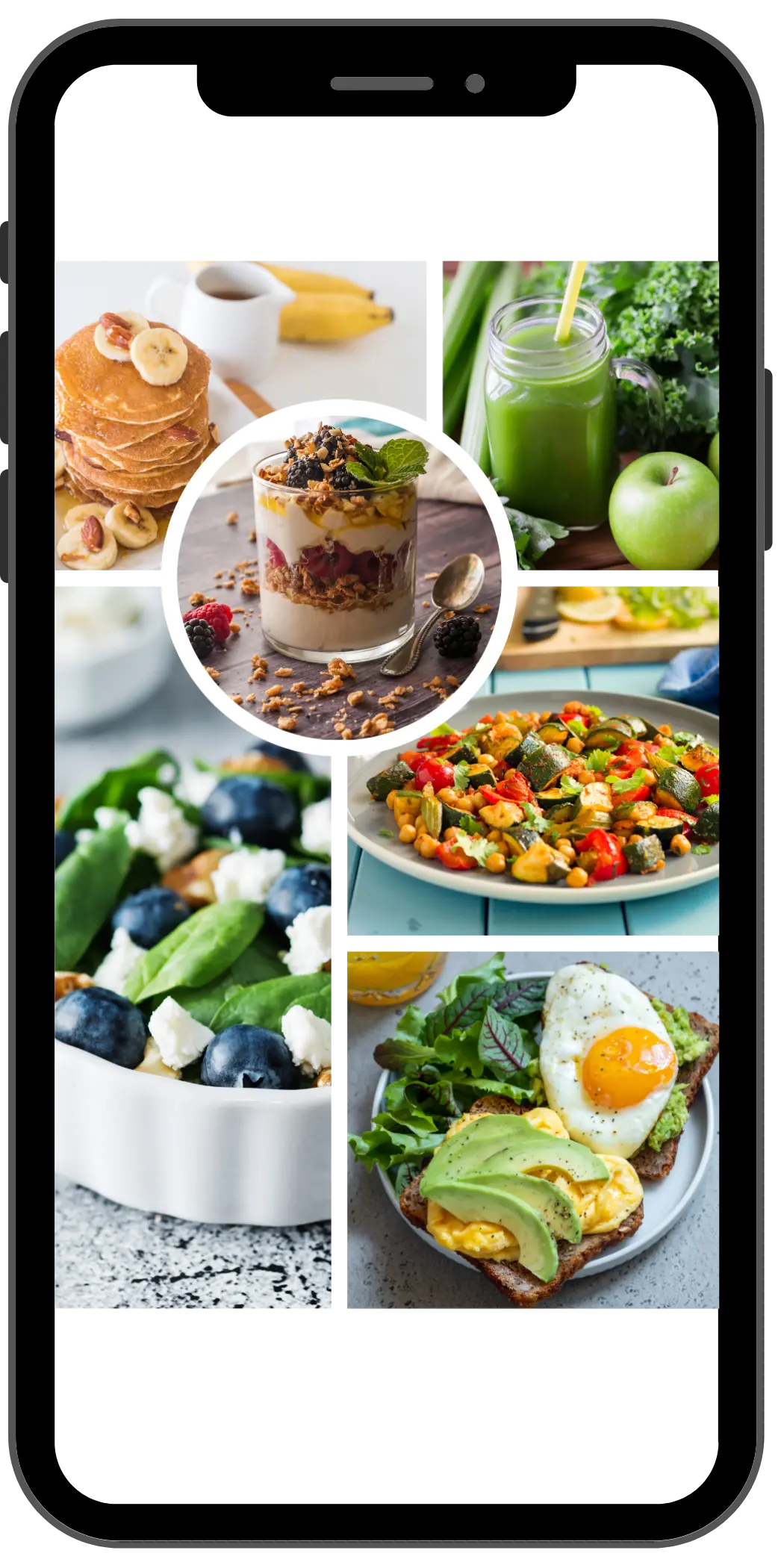 One stop nutrition info and meal plans in app